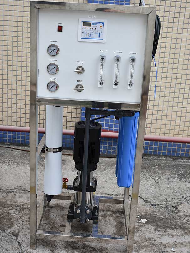Ocpuritech-About 250lph Industrial Water Reverse Osmosis System Ro Plant-5