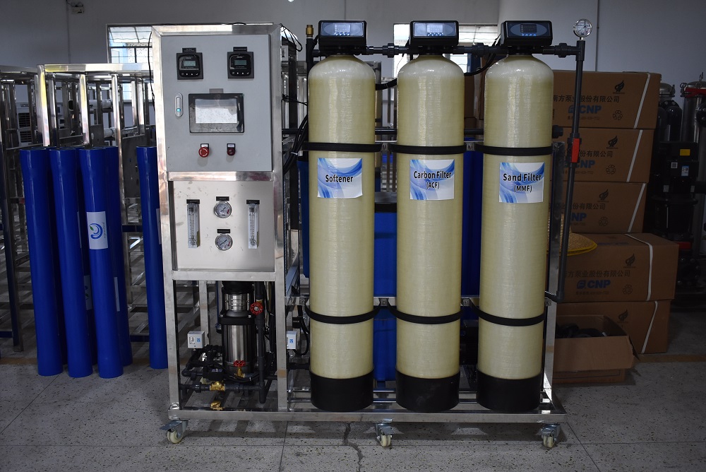 product-Ocpuritech-500lph Remote Control Ro Monitoring Water Treatment Purification Plant Filtration