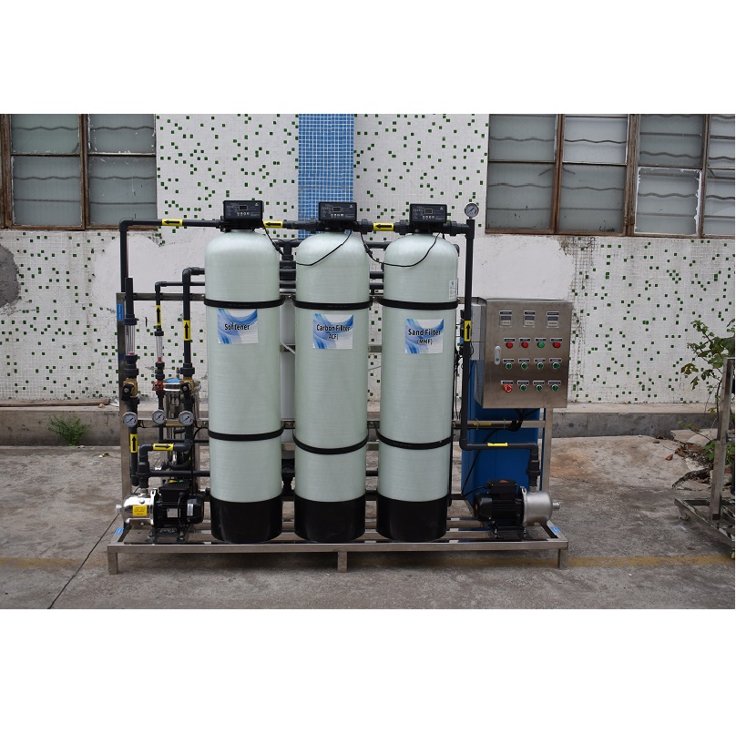product-Ocpuritech-2000L Small Water Treatment Equipment RO Reverse Osmosis Filtration System Drinki