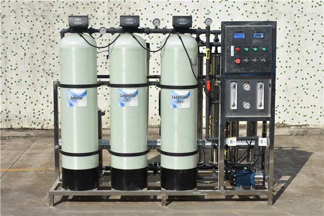 product-Ocpuritech-Reverse osmosis water treatment 1000lph ro plant-img