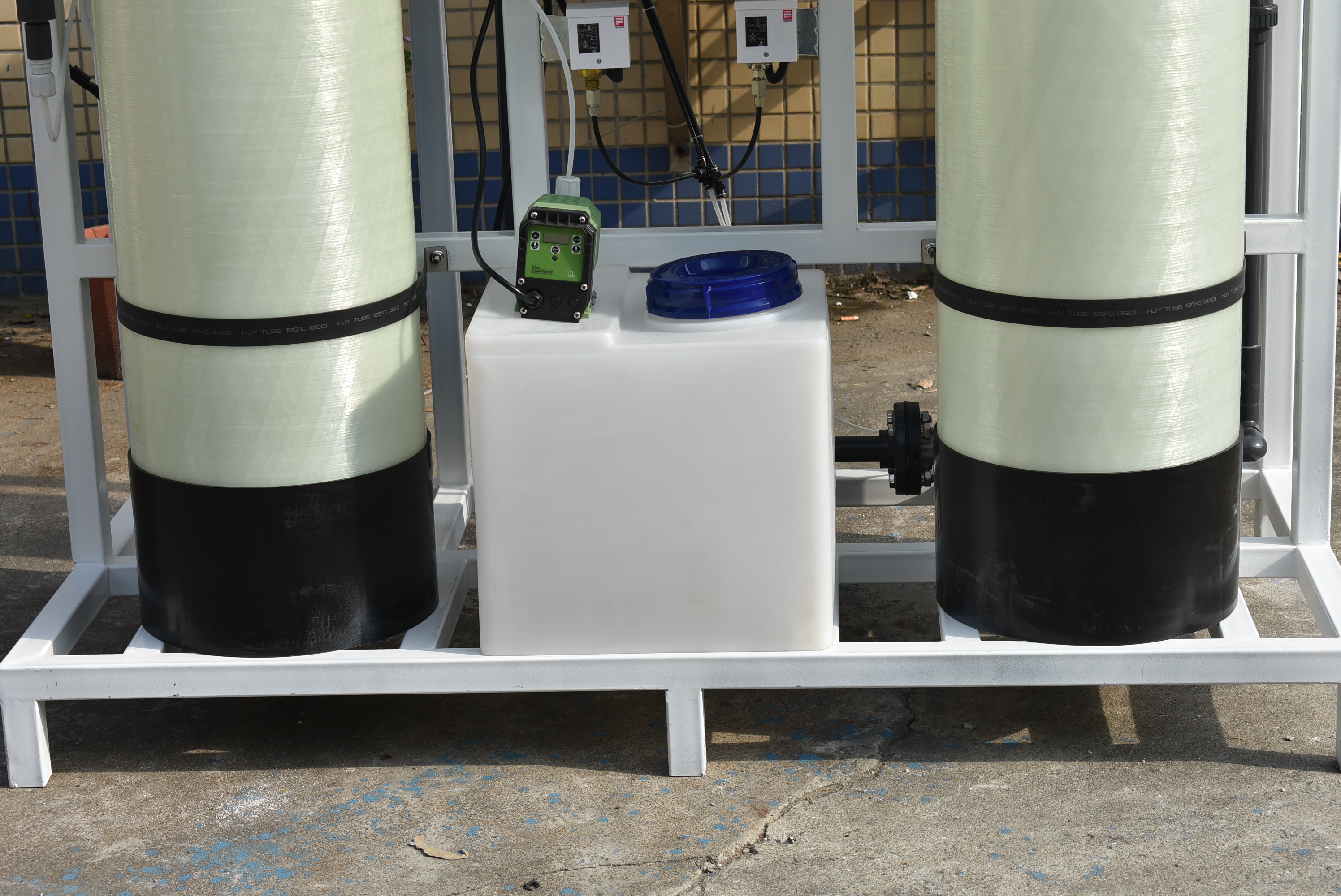 Industrial RO Plant Parts Water RO System With RO 4040 Membrane