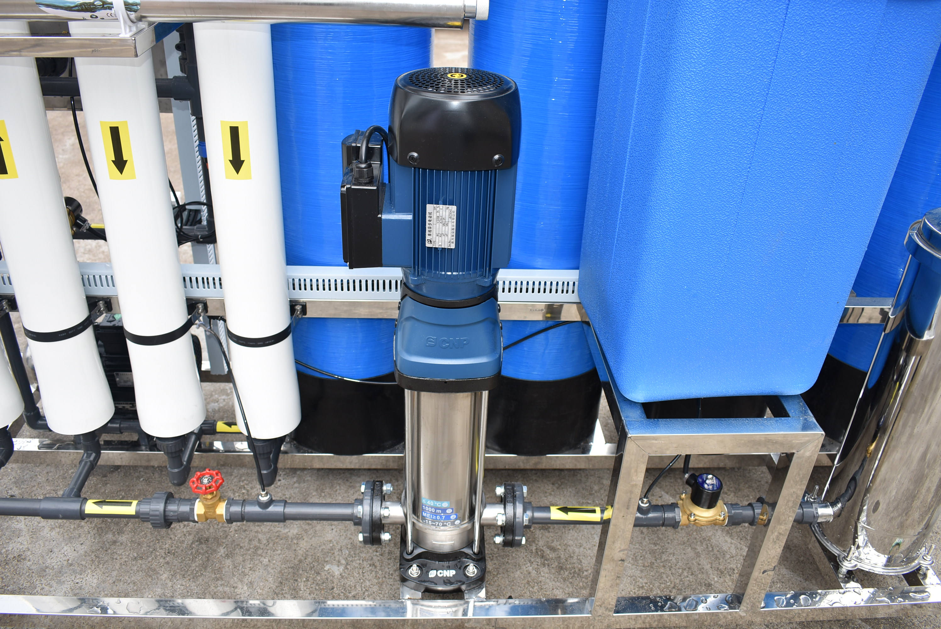 New 1000 Liter Per Hour RO system purifier water treatment plant