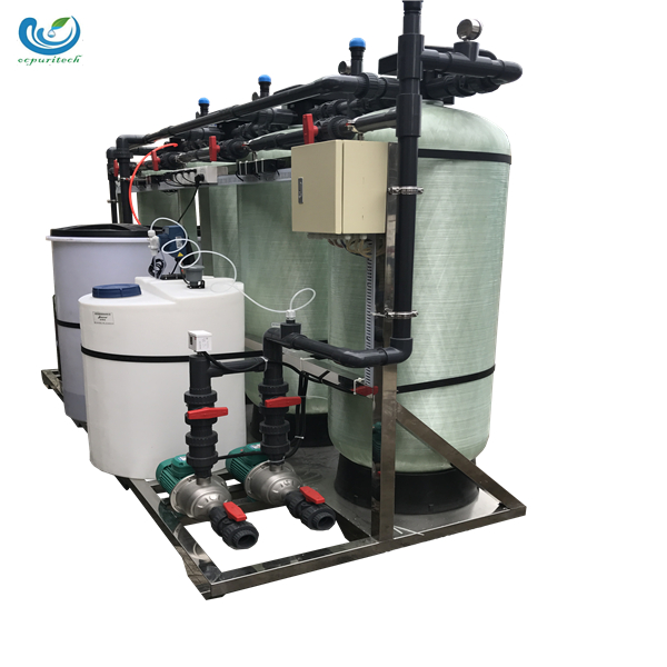 Waste salt water purification treatment pump plant machine