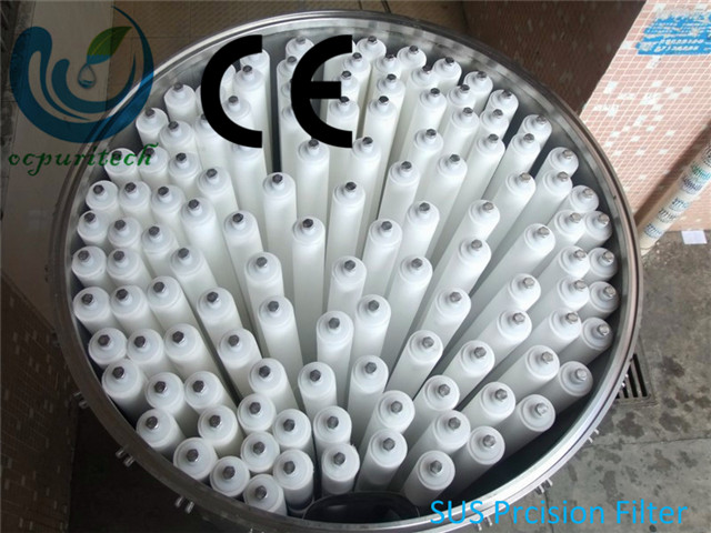 Guangzhou CE Industrial liquid / bag filter housing