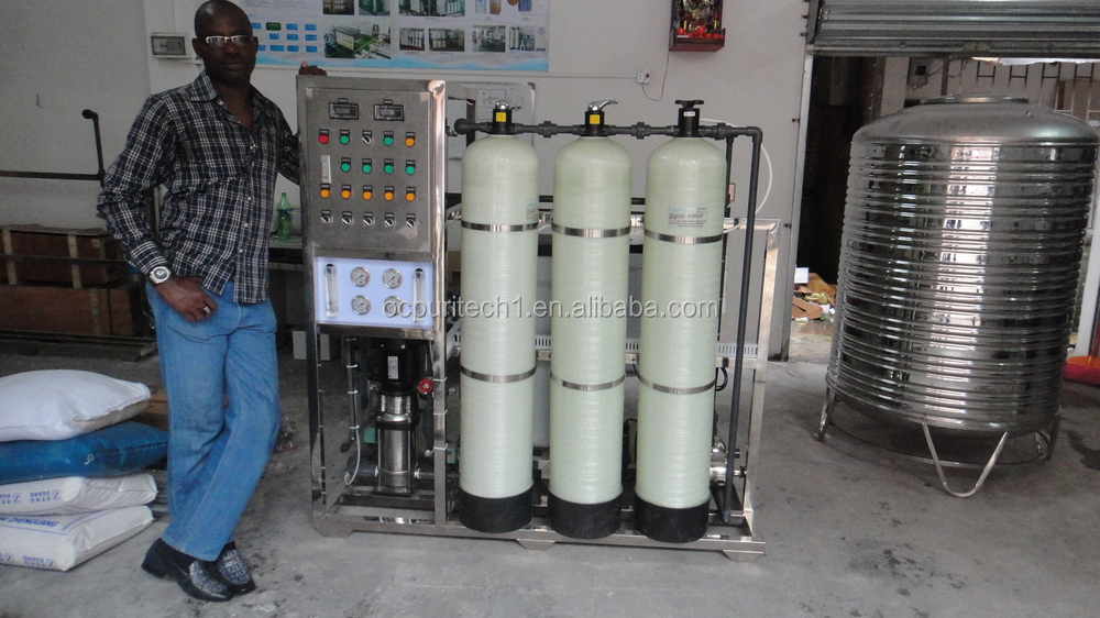 Guangzhou 500LPH Industrial RO Plant For Factory Water Treatment