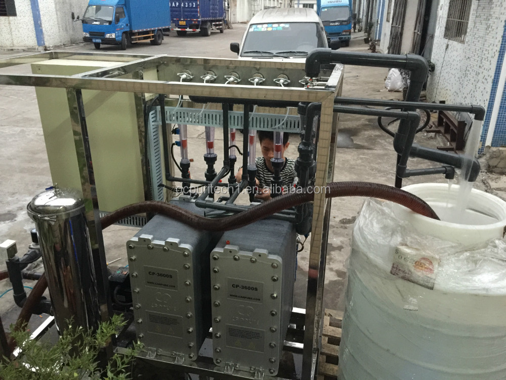 RO EDI water treatment system / machine / plant for electronic medical cosmetics use