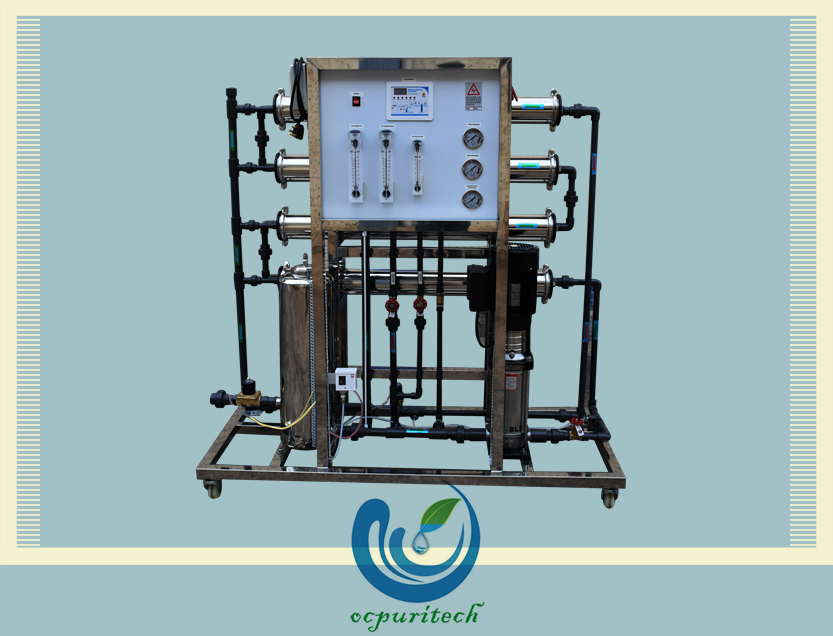 Industrial 1000/2000lph reverse osmosis host equipment