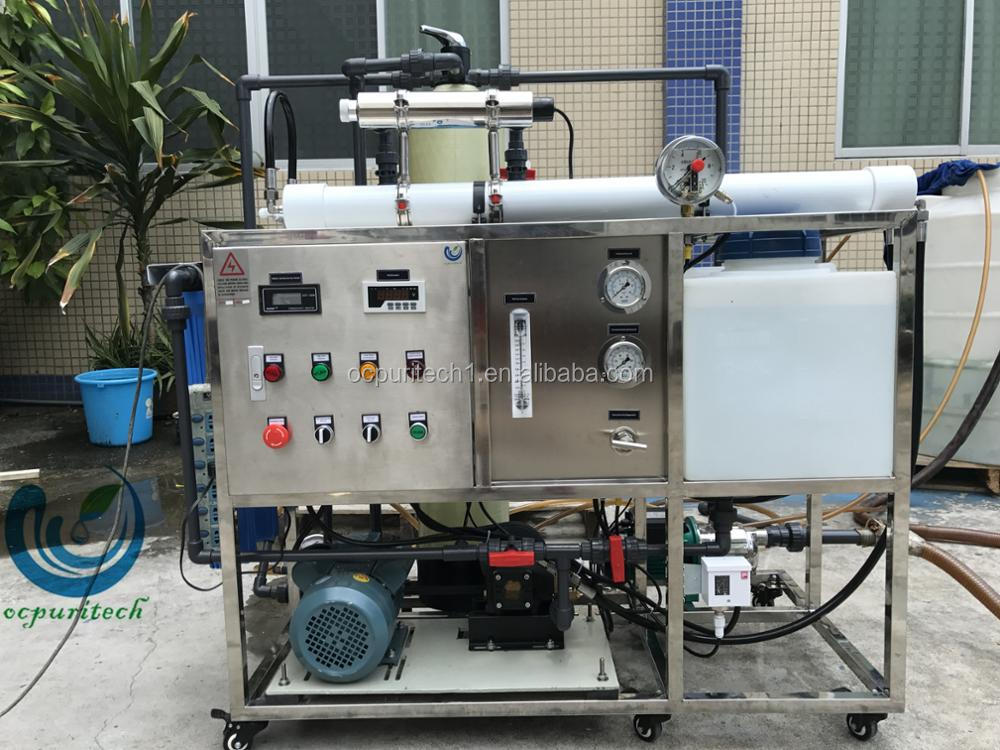 Sea water treatment machine100LPH salt removal from water water ro system