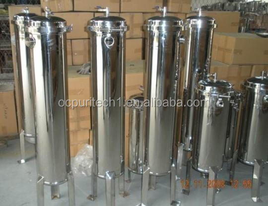 Bag filter housing equipment industrial stainless steel water filter bag housing