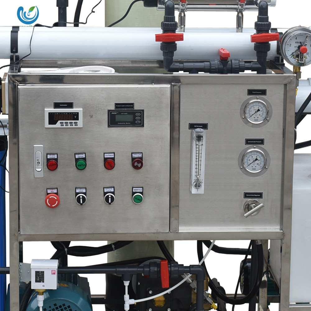 5TPD High quality RO automatic seawater desalination machine treatment plant for seawater treatment equipment water purifier