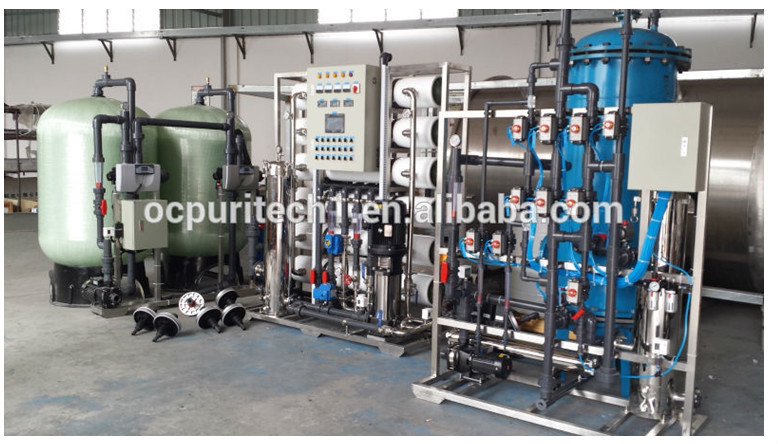 6T/H mineral drinking water treatment reverse osmosis system