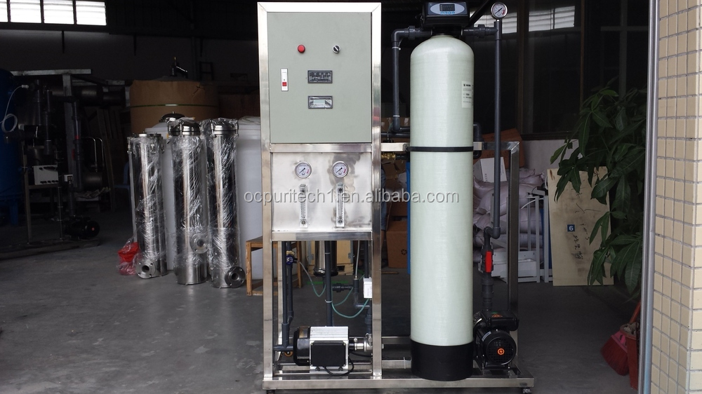 250LPH Small China commercial water treatment system with UV drinking water treatment equipment