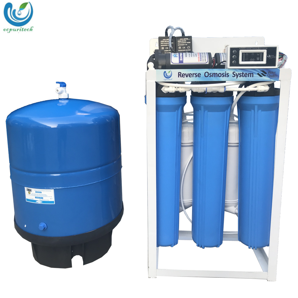 600GPD Ro water purification machine commercial pure water machine with pressure tank