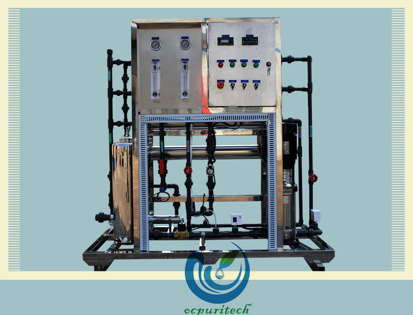 Industrial 1000/2000lph reverse osmosis host equipment