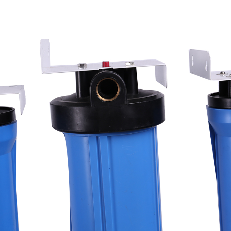 plastic blue water filter housing 10inch