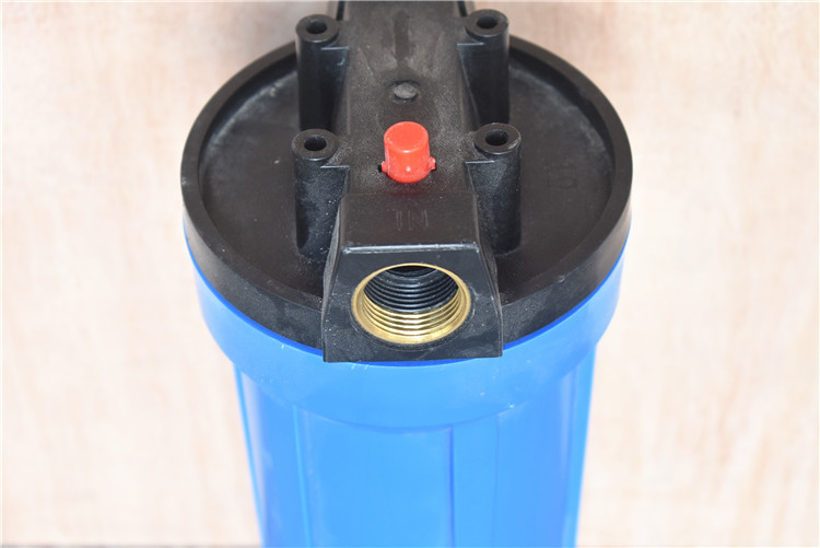 plastic blue water filter housing 10inch