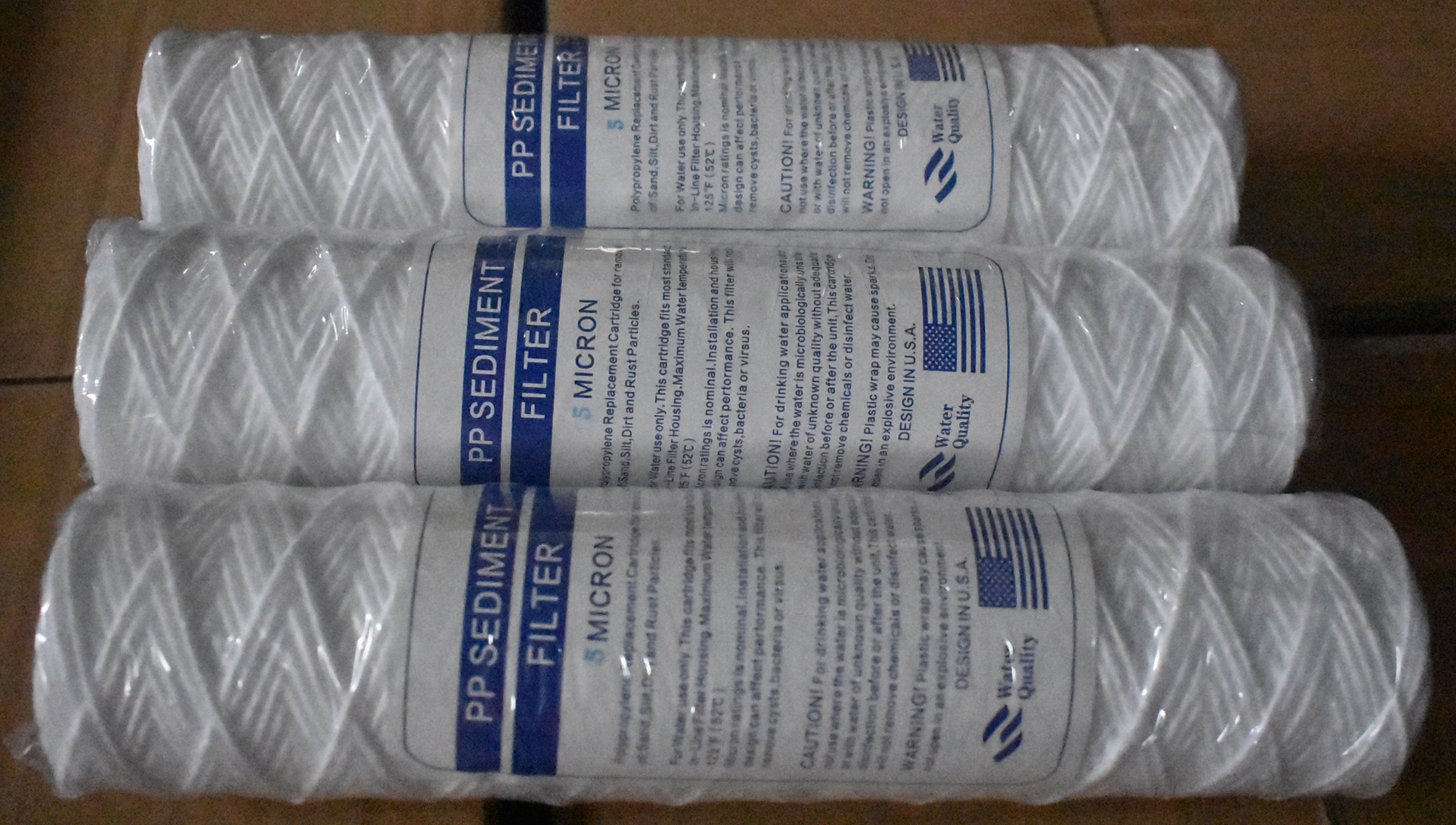 Good quality PP string wound 0.5 micron filter cartridge