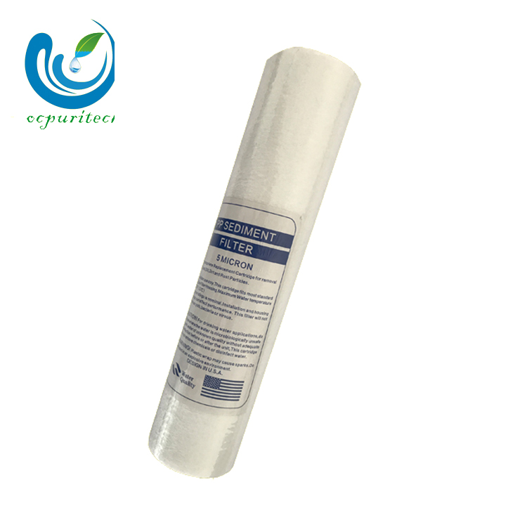 hot selling 1 micron 10 inch commercial sediment pp melt blown water filter cartridge