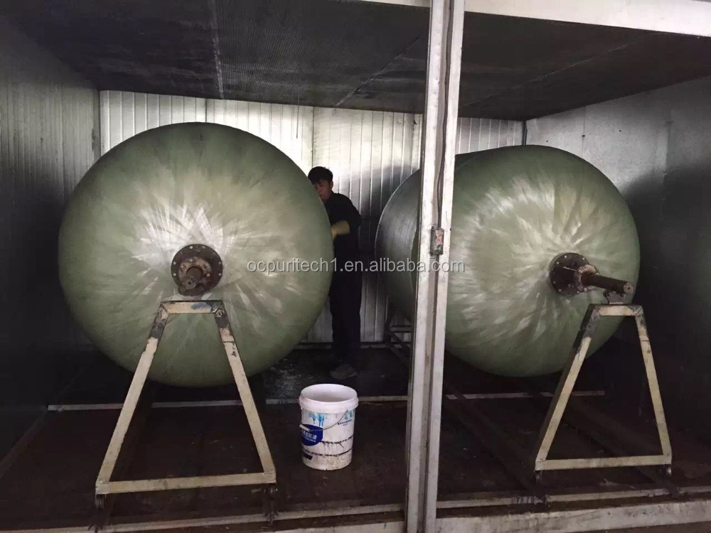 Fiber Reinforce Plastic water pressure tank vessel Pentair frp tank