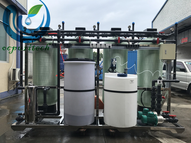 2.5T UF FRP tank with water filter/purifier system