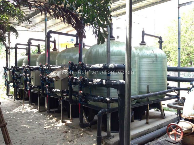 Automatic 6096 Sand filter Activated carbon filter in producing beer water pretreatment