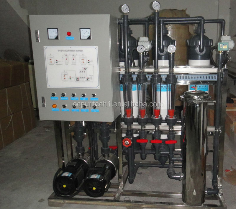 6T/H ultrafiltration ceramic membrane purifier water system