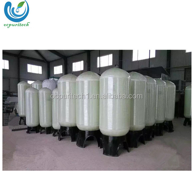 FRP activated carbon & sand filter tank for RO water treatment