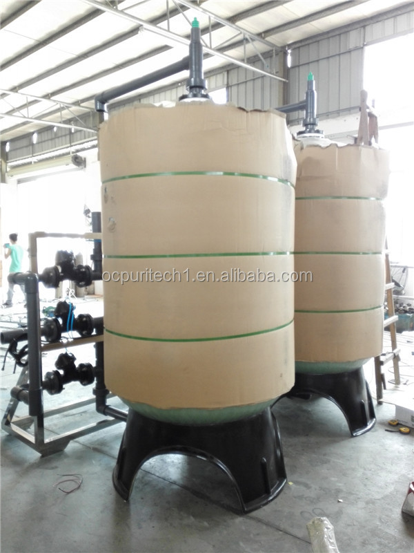 large scale industrial fiber glass tank for quartz sand filter and carbon filter