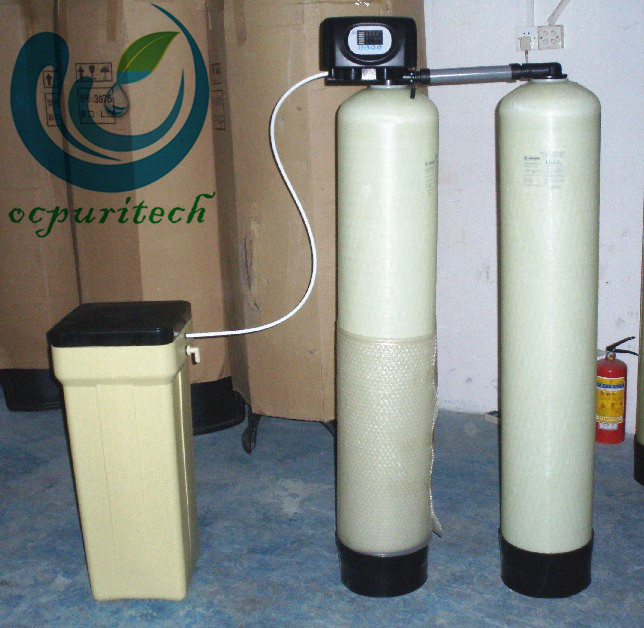 Water Softener Water Treatment Fillter Plant with FRP tank