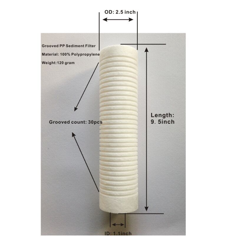 5 micro PP Filter Cartridge /PP Spun Filter/PP Sediment Water Filter