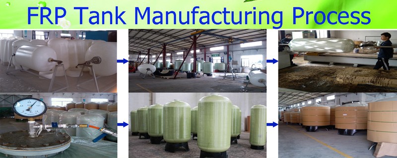 Hot sale Activated Carbon And Sand Filter FRP Pressure Tank