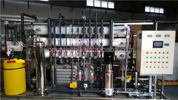 China ultra pure water purification RO edi water treatment plant
