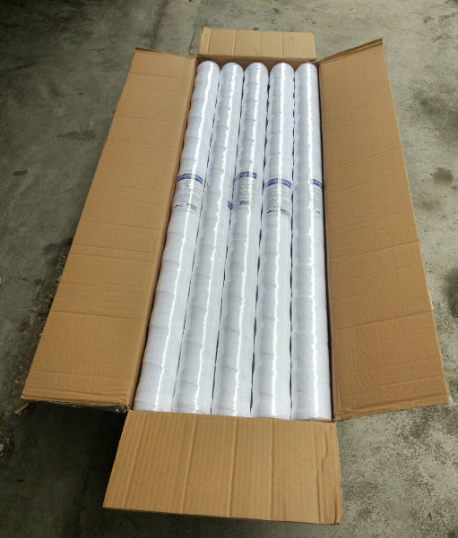 high flow 40 inch pp string wound filter cartridge