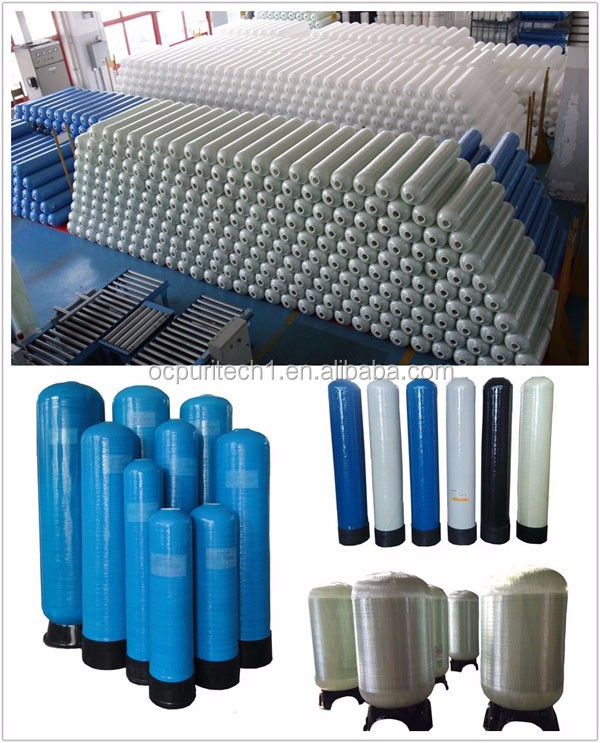 FRP activated carbon & sand filter tank for RO water treatment