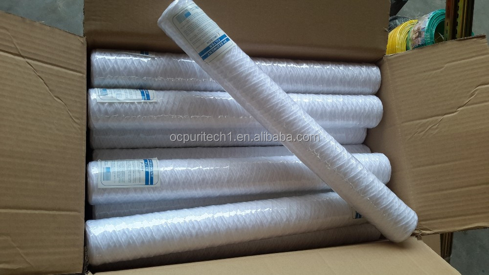 10'' and 20'' PP/ UDF / Pleated and String Wound Cartridge for Water Filter Using