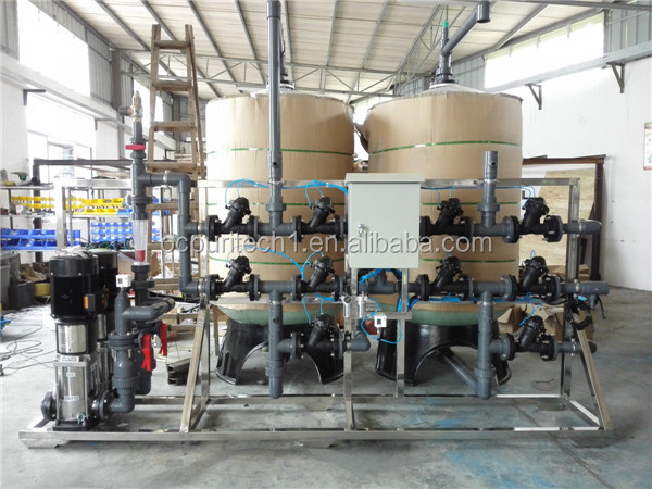 4872 inches activated carbon and sand FRP water filter vessels