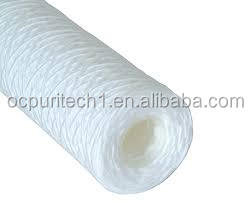 mineral cotton string wound water filter cartridge