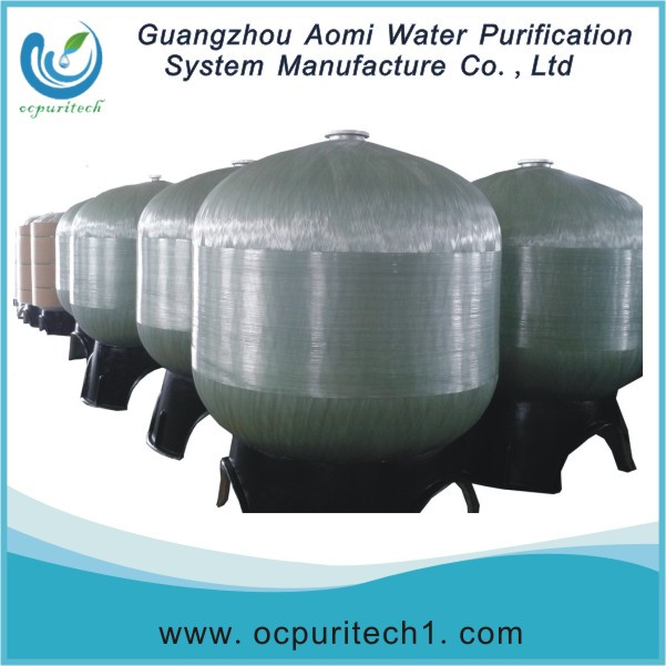 Large Scale Industrial Water Treatment 6096 Fiberglass Vessel