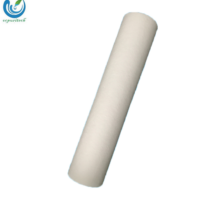 Hot selling point PP cotton Melt blown filter cartridge for household water purifier