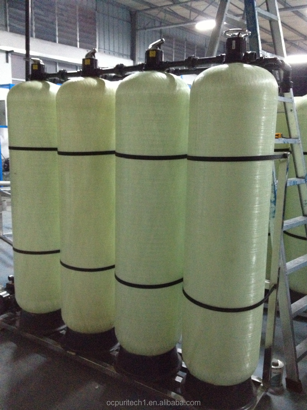 frp water tank price for sand filter and water softener