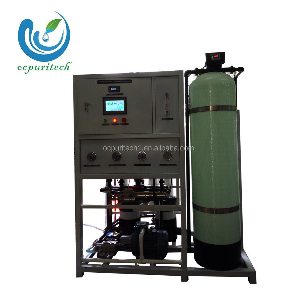 2TPD reverse osmosis seawater desalination plant for ship