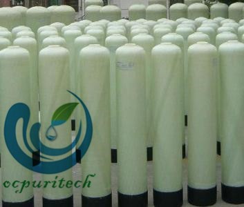 High level activated carbon filter frp water tank