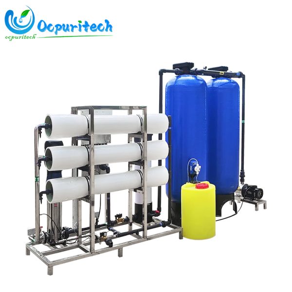 Reverse osmosis main unit with precision filters and high-pressure pump